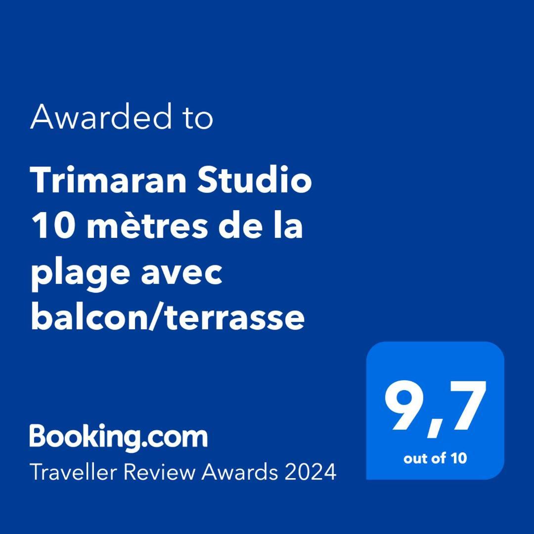 Trimaran Studio 10 Metres De La Plage Avec Balcon/Terrasse Mers-les-Bains Εξωτερικό φωτογραφία